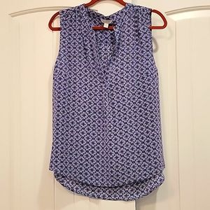 Garnet Hill silk tunic